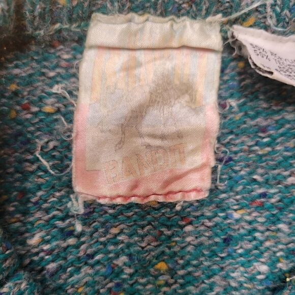 Vintage Unisex 1980's Urban Bandit Graphic Sweater L - Picture 6 of 10